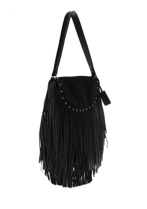 borsa a spalla fringe nera LE PANDORINE | 10B01FRINGE-C99